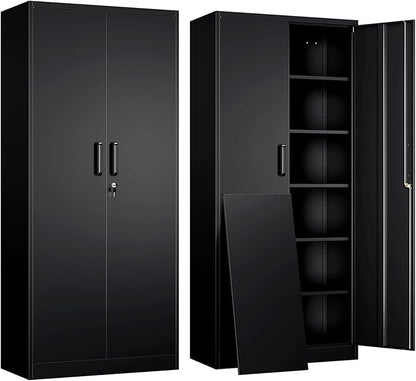 Yizosh Metal Garage Storage Cabinet by Yizosh