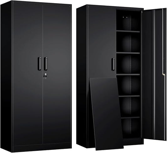 Yizosh Metal Garage Storage Cabinet by Yizosh