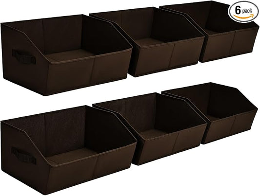 Trapezoid Closet Storage Bins by Homsorout