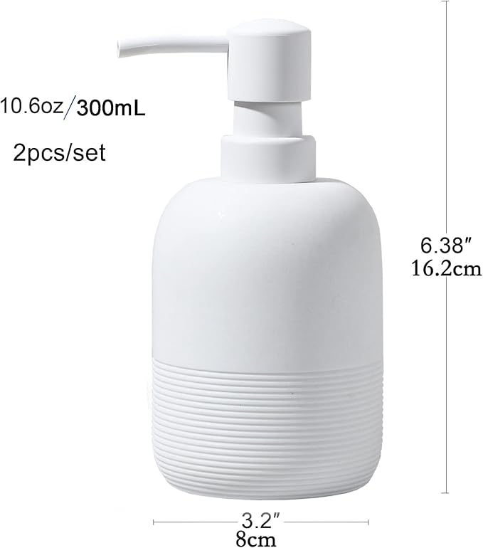 White Soap Lotion Dispenser - Image 5