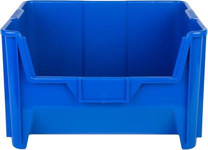 Hudson Exchange 20" x 15" x 12.5" Plastic Giant Stackable Hopper Bin Container - Image 4