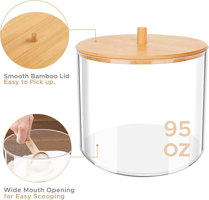 JYPS Large Capacity Laundry Pods Container - Image 5