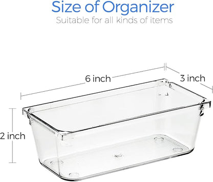 Ravinte 6 Pack Drawer Organizer - Image 3