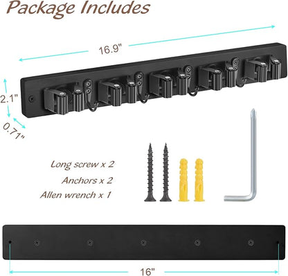 Mop and Broom Holder Wall Mount - Image 6