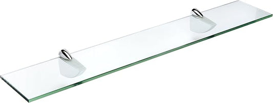 Spancraft Glass O-4.75x36-Chrome Oriole Glass Shelf, 4.75" x 36" by Spancraft