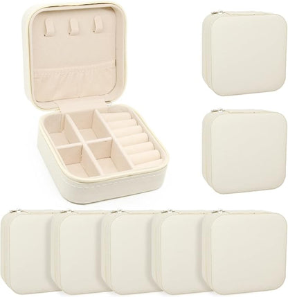 KEINE MARKE Small Jewelry Box, Travel Portable Jewelry Case - Image 9