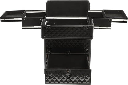 Professional Rolling Makeup Train Case - Image 4
