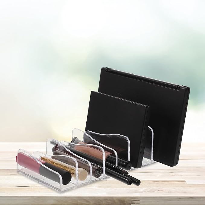 Uonlytech 2pcs Transparent Eyeshadow Palettes Organizer Makeup Holder Cosmetic - Image 8