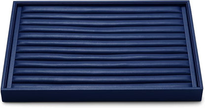 Oirlv Elegant Blue Ring Organizer Tray Stackable Jewelry Trays Jewelry Drawer by Oirlv