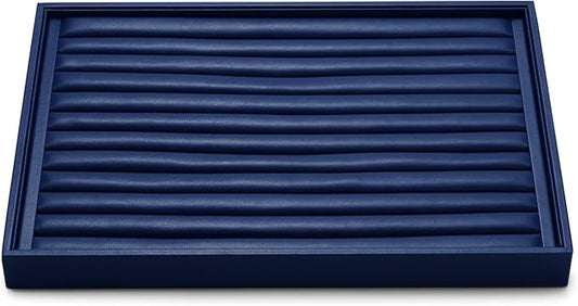 Oirlv Elegant Blue Ring Organizer Tray Stackable Jewelry Trays Jewelry Drawer by Oirlv