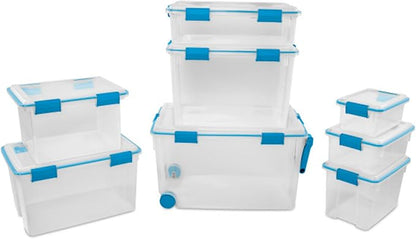 Sterilite 12-Pack Gasket Box, Weather-Resistant Storage Bins - Image 9