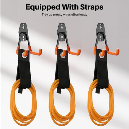 Garage Hooks Heavy Duty 14 Pack Utility Wall Mount Storage Hangers - Image 4