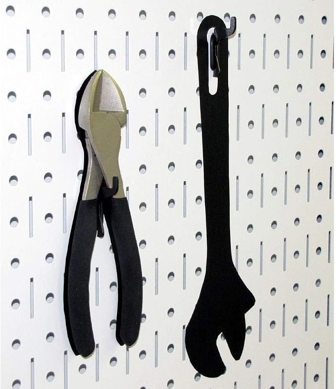 Wall Control 30-WRK-400WB Standard Workbench Metal Pegboard Tool Organizer - Image 7