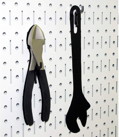 Wall Control 30-WRK-400WB Standard Workbench Metal Pegboard Tool Organizer - Image 7