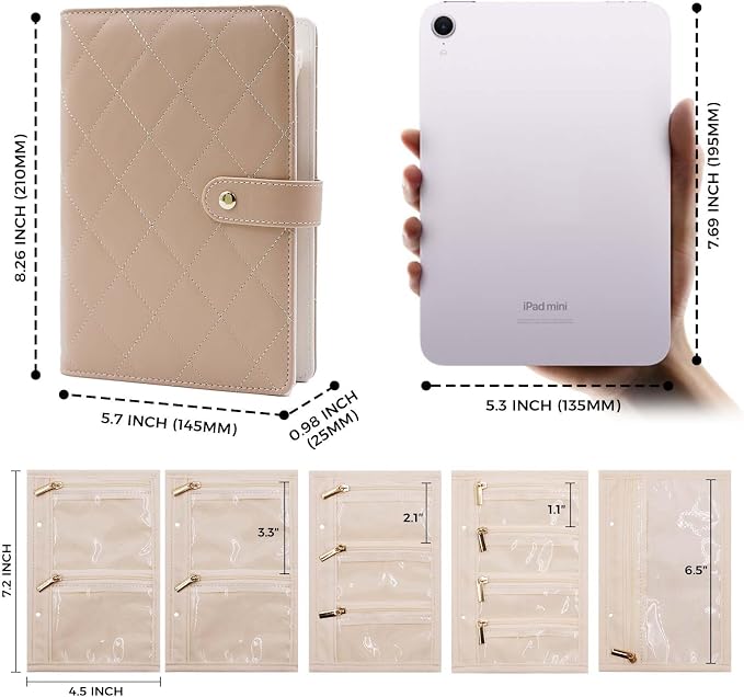 Travel Jewelry Organizer Case ， Portable Jewelry Organizers Storage Book - Image 6
