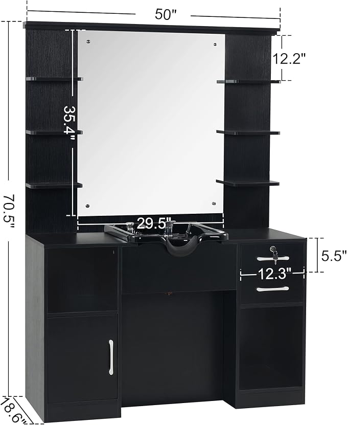 BarberPub Wall Mount Storage Station - Image 2
