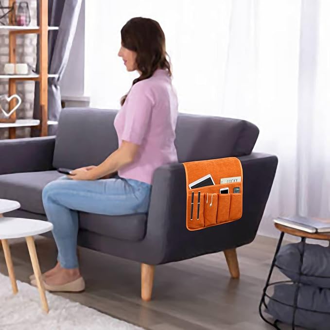 NB Sofa Armrest Organize remote holder bedside caddy organizer - Image 6