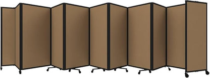 Versare Room Divider 360 Portable Wall Partition | Folding Panels | Large by VERSARE