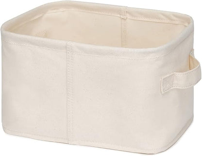 Decorative Basket Rectangular Fabric Storage Bin Organizer Basket by YONBEN