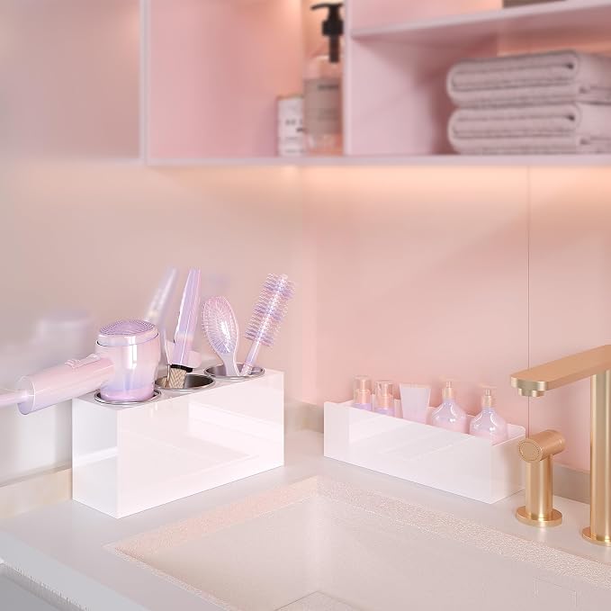 Hair Tool Organizer, Acrylic Hot Hair Styling Tool Organizer - Image 3