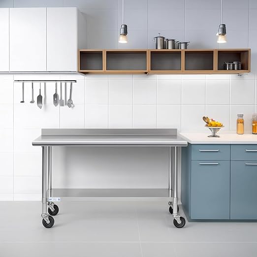 Hally Stainless Steel Table for Prep & Work 24 x 36 Inches - Image 9
