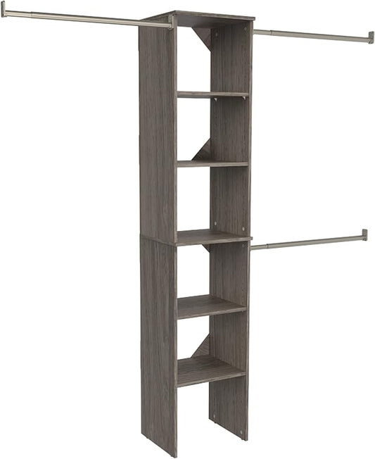 ClosetMaid SuiteSymphony Wood Closet Organizer Starter Kit by ClosetMaid