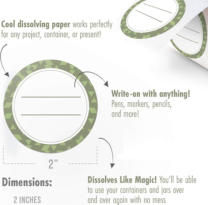 Canning Labels Dissolvable Stickers - Image 3