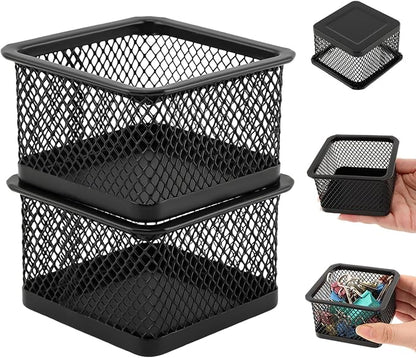 Paper Clip Holder for Desk, Paperclip Holders Mesh Paperclip Dispenser - Image 7