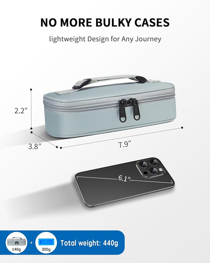 Insulin Vial Cooler Travel Case TSA Approved 300g Reusable Ice Brick Insulin - Image 4