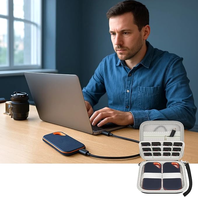 Case Compatible with SanDisk 1TB 2TB 4TB 500GB 8TB - Image 7