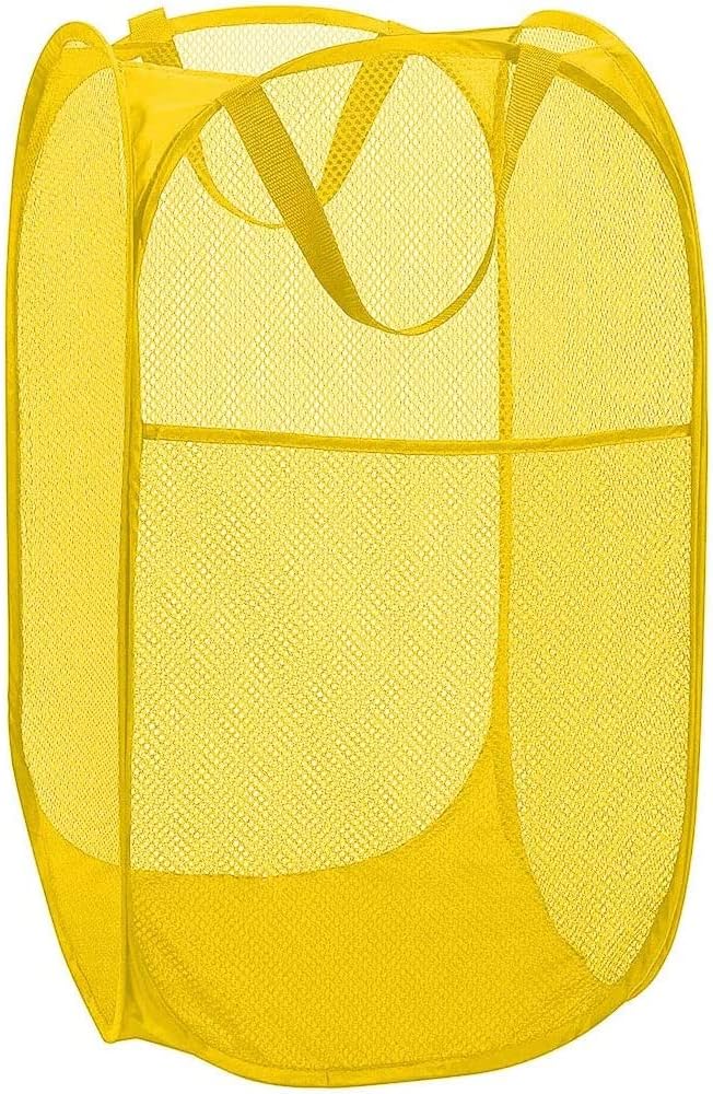 BATTOO Deluxe Strong Mesh Pop up Laundry Hamper Basket by BATTOO