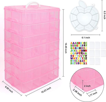 Inscraft 7 Tier Craft Storage Boxes - Image 3