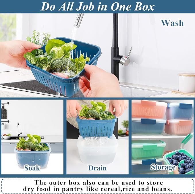 50oz Berry Keeper Fruit Storage Container - Image 5