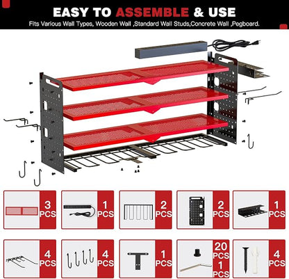 Power Tool Organizer Wall Mount - Image 7