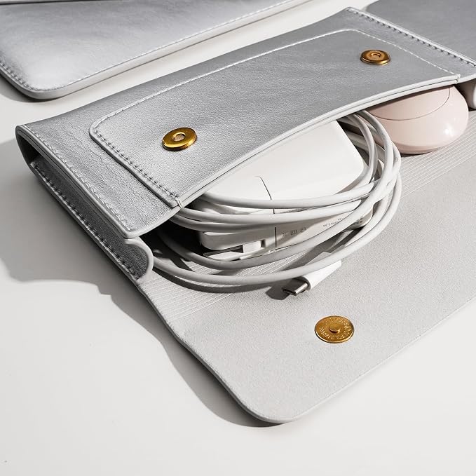 Laptop Sleeve Compatible with 2024 13inch MacBook Air M3 A3113, 13 MacBook Pro - Image 4