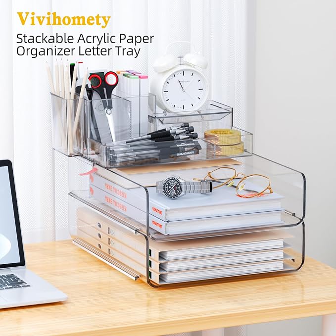 YKLSLH Paper Organizer Letter Tray - Image 4