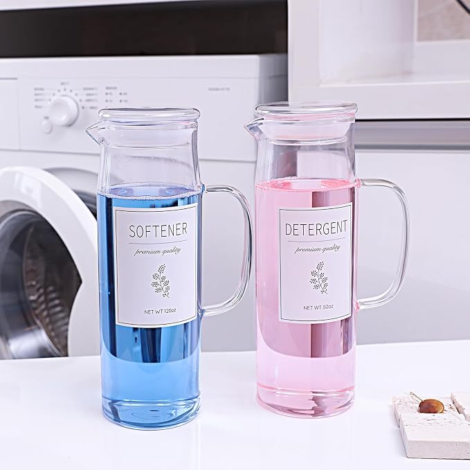 Laundry Detergent Dispenser Set by KitHero