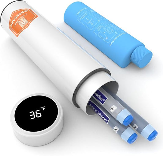 DISONCARE Odyssey 60H 3Pens Insulin Cooler Travel case Digital Display by DISONCARE