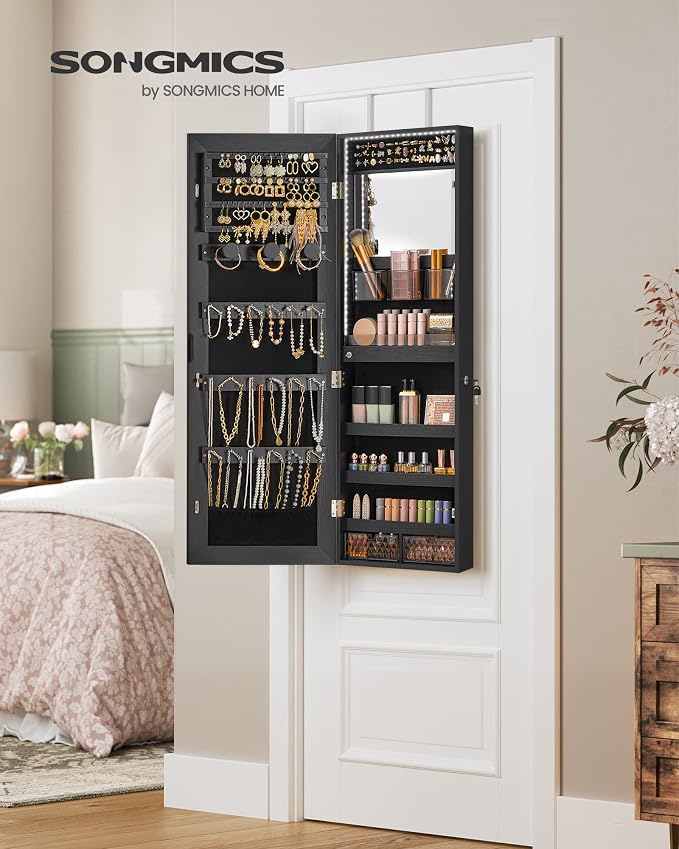 SONGMICS Jewelry Cabinet Armoire Organizer - Image 3