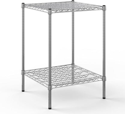 24" Deep x 24" Wide x 34" Height Wire Shelving Kit | 2-Tier | NSF Commercial by Regal+Altair