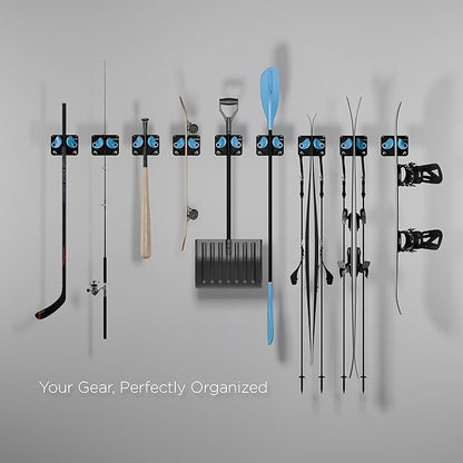 Gravity Grabber Ultimate Ski & Snowboard Wall Storage Rack - Image 5