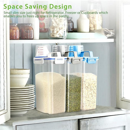 Rice Storage Container, 3 to 5Lbs Dry Food Airtight Container, Pet Dog Cat Food - Image 8