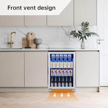 Weili 20 Inch Built in Beverage Refrigerator - Image 4