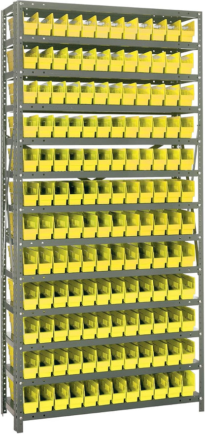 Quantum Storage Systems 1275-100YL Solid Heavy Duty 13 Shelves 144 Economy by QuantumStorageSystems