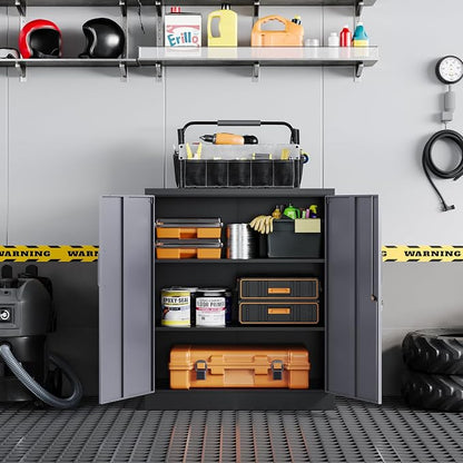 Yizosh Metal Garage Storage Cabinet - Image 5