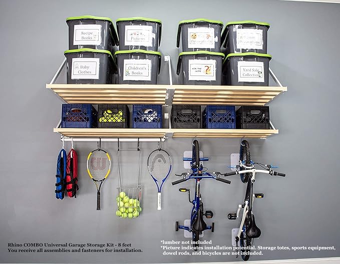 Rhino Combo Universal Garage Storage Kit - Image 5