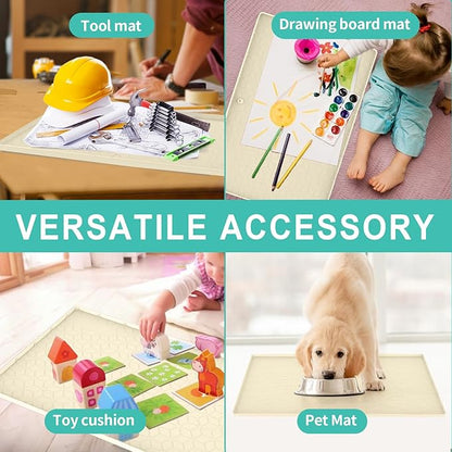 Under Sink Mat for Kitchen, Silicone Waterproof Liner, Flexible Organizer Tray - Image 5