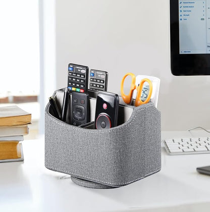 Remote Control Holder, Spinning Remotes Caddy Organizer - Image 5