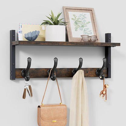 Tatub 20" Rustic Coat Rack Wall Mount by Tatub