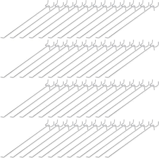 Funrous 100 Pack Peg Board Hooks Stainless Steel Pegboard Hooks Shelving by Funrous